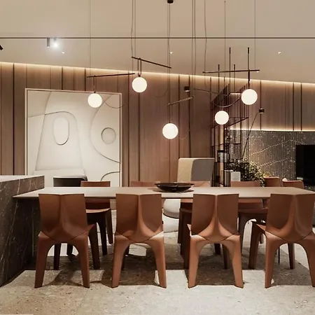 Apartmán Noho - W Samym Centrum Katowic, Klasa Premium, Silownia, Sauna, Sala Kinowa,garaz Katovice